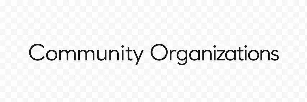 Community Organizations